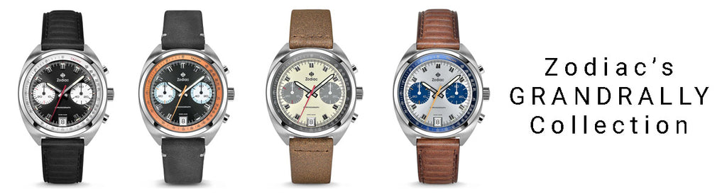 Zodiac Releases It's 2018 Line Of 'Grandrally' Pilot Watches