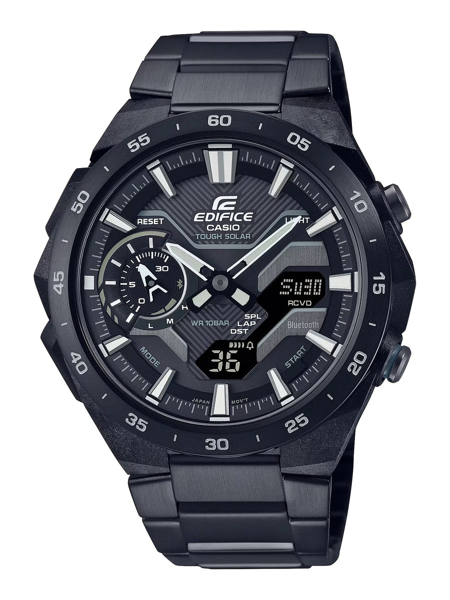 Casio EDIFICE WINDFLOW Men's Tough Solar Bluetooth Watch ECB