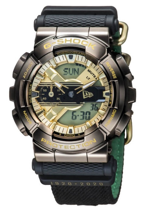 Casio G-Shock G-STEEL x NEW ERA Ion-Plated Black/Gold Mens Watch