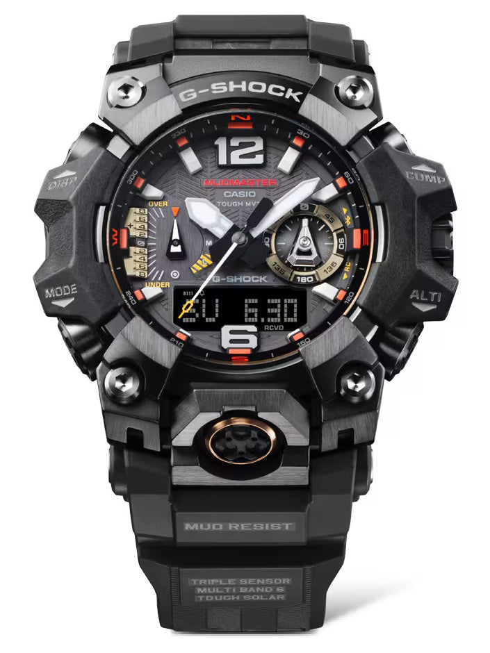 Casio G-Shock Master of G MUDMASTER Emergency Colors Watch