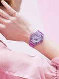 Casio G-Shock Mini CasiOak METALLIC SKELETON Womens Pink Watch GMA-S2100SK-4A - Shop at Altivo.com