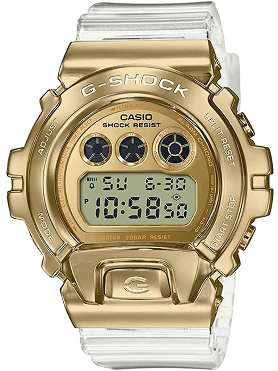 G-SHOCK デジタル腕時計 ゴールド/GM6900SG Casio G-Shock SKELETON GOLD Digital Mens Watch GM6900SG-9 | Free