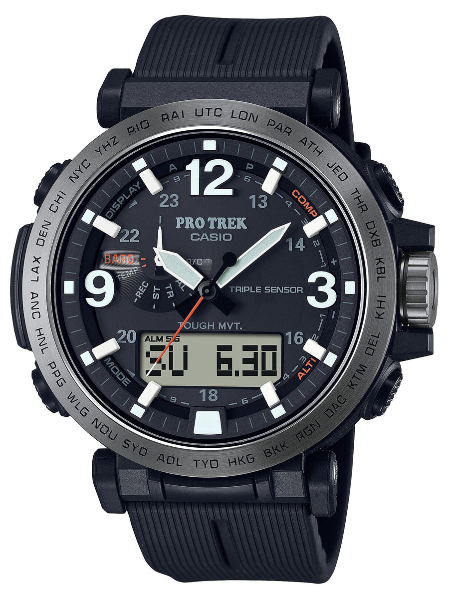 【美品】CASIO PROTREK PRW-S6000Y Casio Protrek PRW-S6000Y-1JF Triple Sensor RM Series