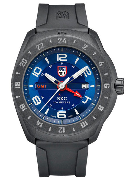 Luminox SPACE SXC PC Carbon GMT Limited 200M Blue Dial Mens Watch