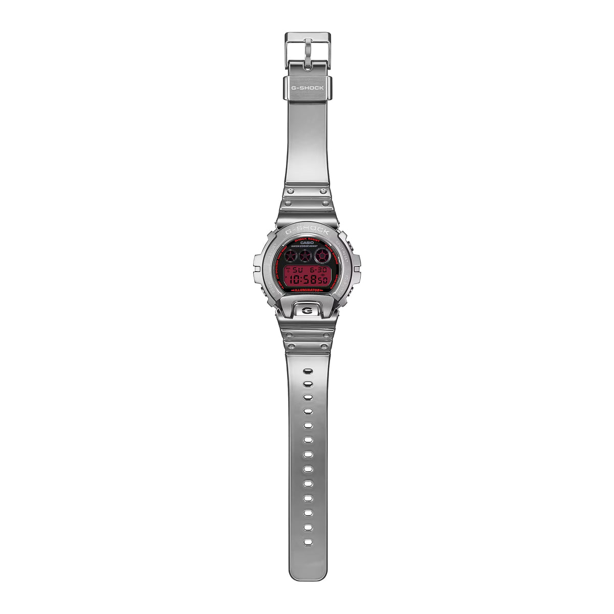 Casio G-Shock FINE METALLIC Red Digital Mens Sports Watch