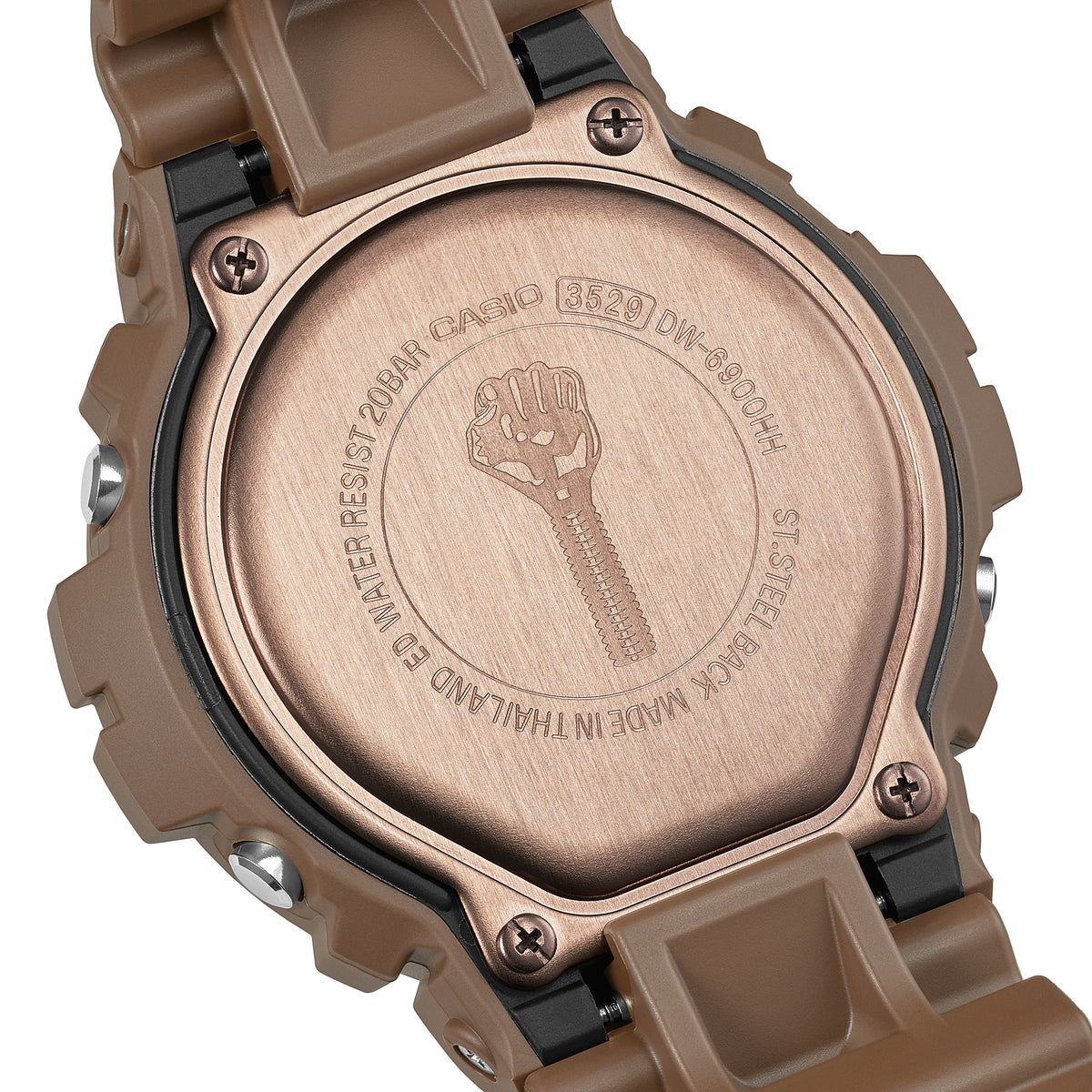 時計 G-Shock x Hardies NYC DW-6900HH-5JR DW6900HH-5 | G-SHOCK DIGITAL Brown | CASIO