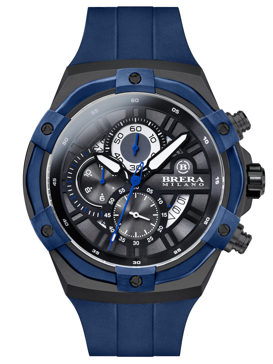 BRERA MILANO SUPERSPORTIVO TONNEAU QUARTZ CHRONOGRAPH BRERA クロノ