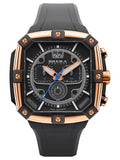 Brera Orologi SUPERSPORTIVO SQUARE Men's Swiss Made Gold 48mm Watch BRSS2C4603 - Shop at Altivo.com