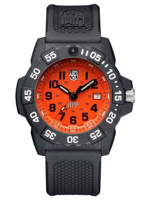 Luminox SCOTT CASSELL UVP SET Navy Seal Black/Orange Mens Watch XS