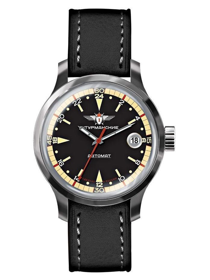 Sturmanskie OPEN SPACE 24-HOUR Titanium Black Watch 2431/1767935