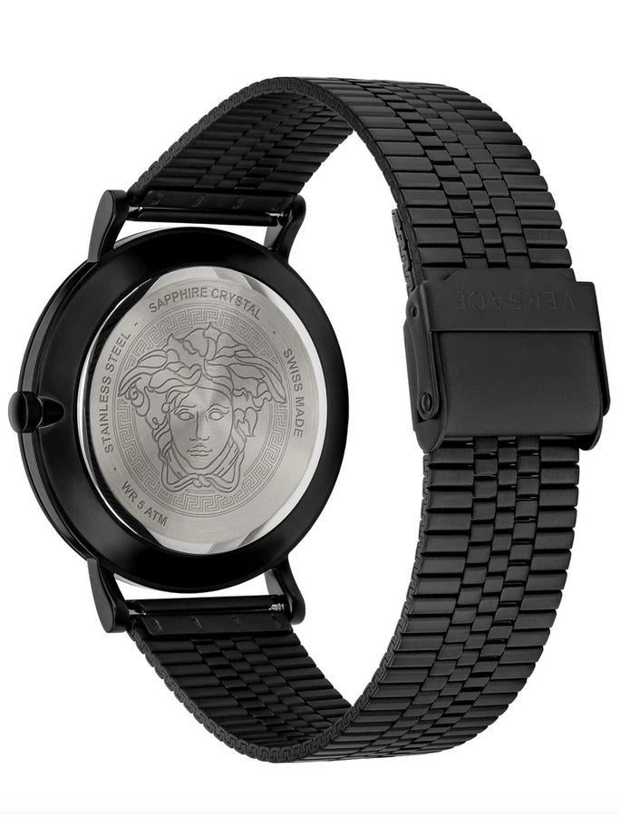 Versace V Essential - watch - Black / Black - VEJ400621 | Free