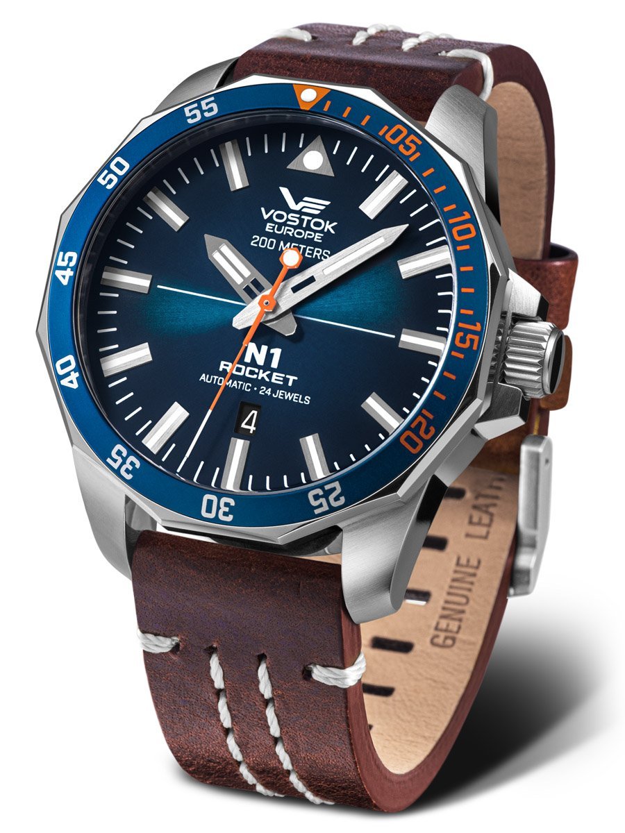 Vostok-Europe N1 Rocket Automatic Watch - NH35A-225A615 | Free