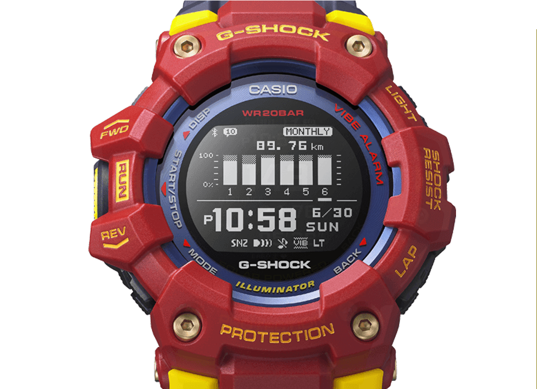 Casio G-Shock Limited Edition MATCHDAY FC BARCELONA Soccer Watch