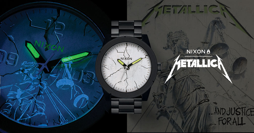 Nixon and Metallica Team Up For Collaborative Watch Set