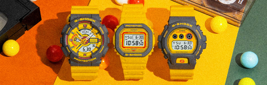 Casio G-Shock Introduces The 90s RETRO SPORT Watch Collection