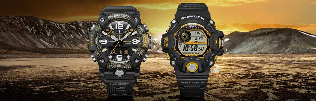 Casio G-Shock Adds To 'Master of G' Collection With The YELLOW ACCENT Watch Series