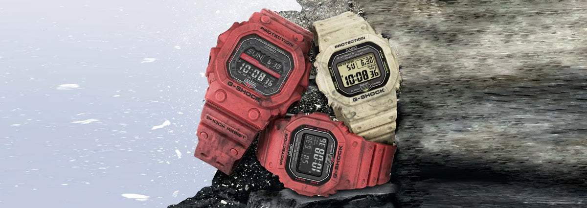Casio G-Shock's SAND and LAND Watch Collection