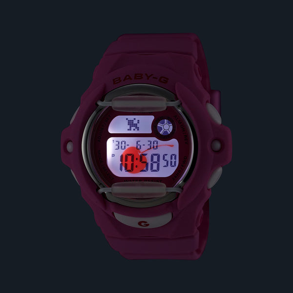 Casio Baby-G Cherry on Top Pink Digital Girl's Watch BG169CH-4