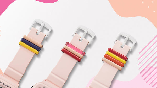 Casio BABY-G+PLUS Pixel Art Pink Digital Womens/Girls Watch BGD10L-4