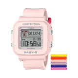Casio BABY-G+PLUS Pixel Art Pink Digital Womens/Girls Watch BGD10L-4