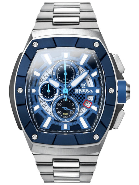 Brera Milano SUPERSPORTIVO TN Chronograph Men's Watch BMSSTNQC4101A-BRC - Shop at Altivo.com