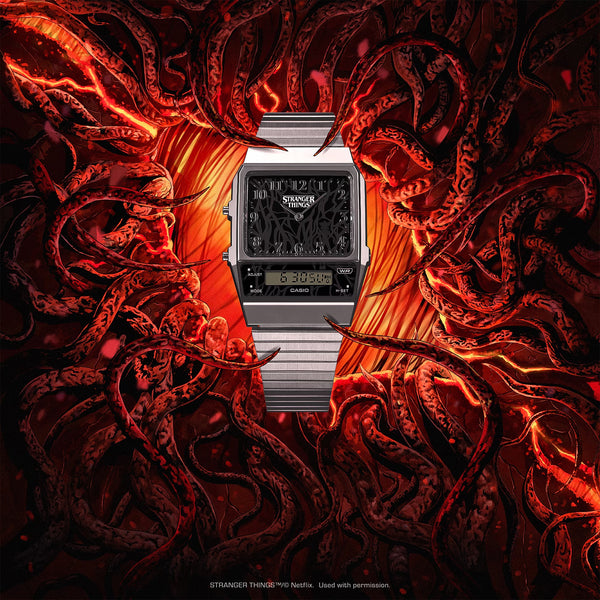 CASIO x STRANGER THINGS AQ800EST-1A Ana-Digi Watch - Shop at Altivo.com