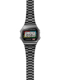 CASIO x UNO™ Collaboration Vintage Series Black Digital Watch A168WEUC-1A - Shop at Altivo.com