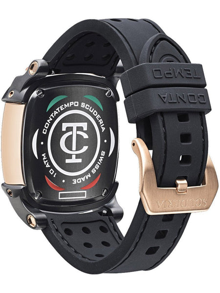 CT Scuderia SCRAMBLER SATURNO Swiss Made Mens Rose Gold Watch CWEF00219 - Shop at Altivo.com