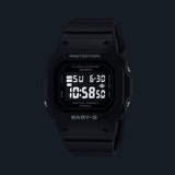 Casio Baby-G All Black Alarm Timer Shock Resistant Digital Womens Watch BGD565U-1 - Shop at Altivo.com