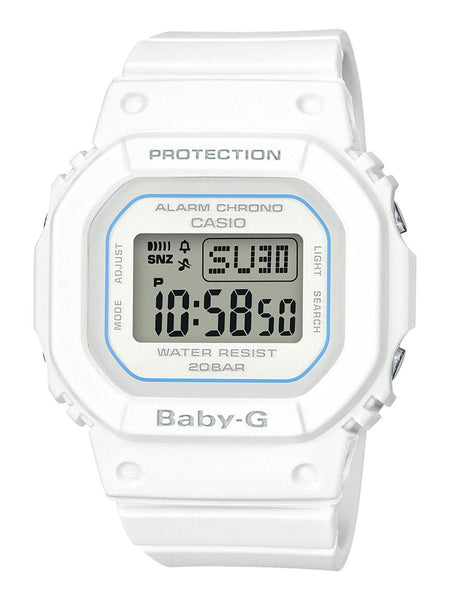 Casio Baby-G CLASSIC SQUARE White Digital Womens Watch BGD560-7 - Shop at Altivo.com