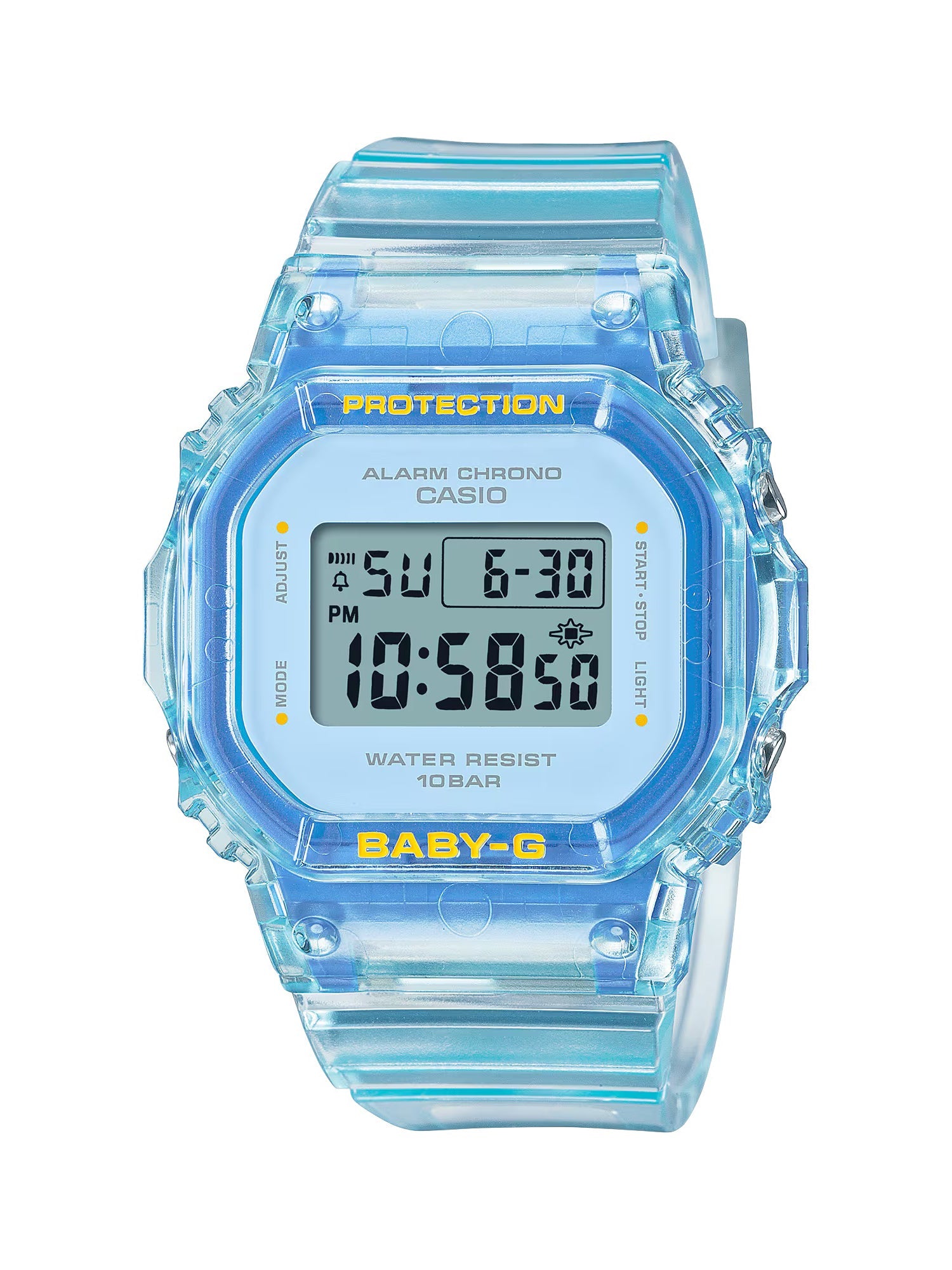 Casio Baby-G Perfect Summer Translucent/Blue Watch BGD565SJ Casio Baby-G Perfect Summer Translucent/Blue Watch BGD565SJ