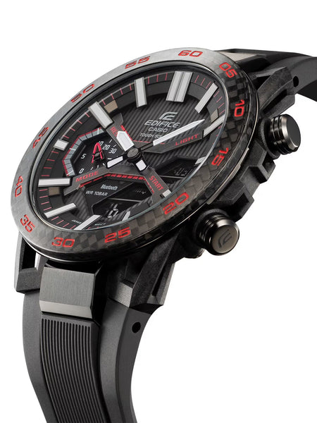 Casio EDIFICE SOSPENSIONE Men's Tough Solar Bluetooth Watch ECB-2000PB-1A - Shop at Altivo.com