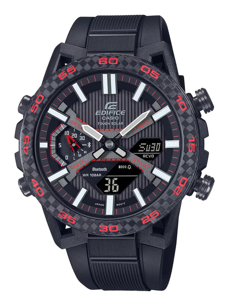 Casio EDIFICE SOSPENSIONE Men's Tough Solar Bluetooth Watch ECB-2000PB-1A - Shop at Altivo.com