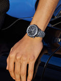 Casio EDIFICE SOSPENSIONE Steel Carbon Solar Chrono Mens Watch EQS960D-1AV - Shop at Altivo.com
