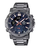 Casio Edifice ECB20DC-1A Bluetooth® Chronograph Blue/Gunmetal Mens Watch - Shop at Altivo.com