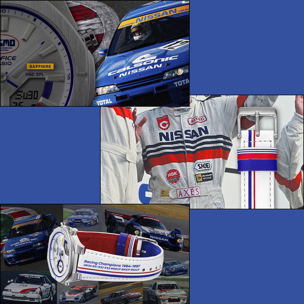 Casio Edifice NISMO Leather Nissan Motorsport Limited Edition Leather Watch - Shop at Altivo.com