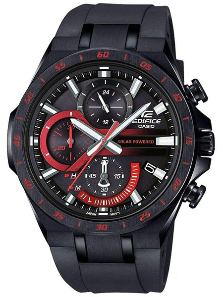 Casio Edifice Solar Powered Chronograph Mens Watch EQS920PB-1A - Shop at Altivo.com