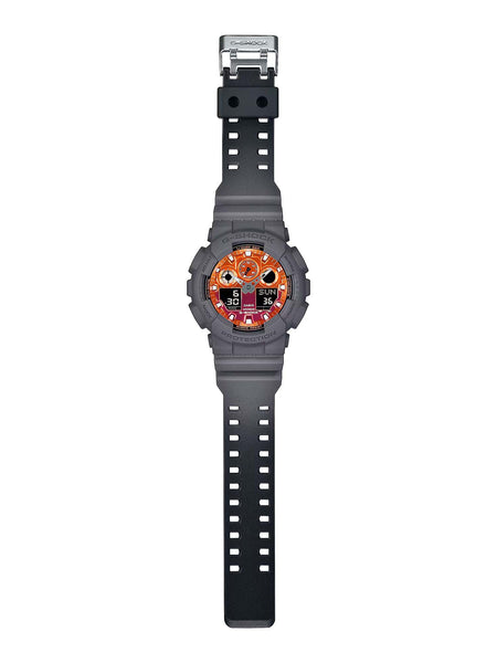 Casio Fiery and Bold G-SHOCK Series Ana-Digi Mens Watch GA100FL-8A - Shop at Altivo.com