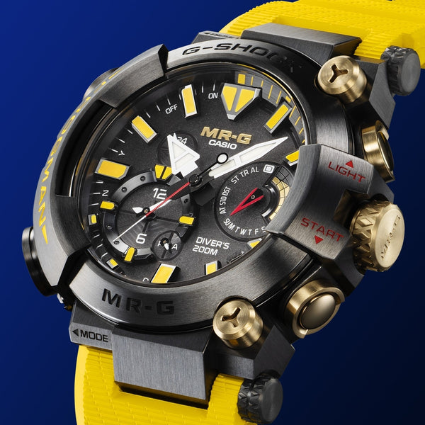 Casio G Shock 40th Anniversary Remake of The Frogman 30th. The MR G Diver s Watch MRGBF1000E 1A9
