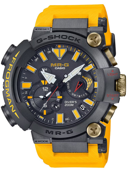 Casio G-SHOCK 40th anniversary remake of the FROGMAN 30th. The MR-G diver’s watch MRGBF1000E-1A9 - Shop at Altivo.com