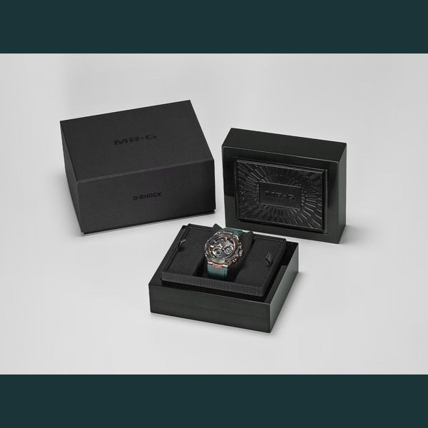 Casio G-SHOCK MR-G MRG-B2000KT-3A Turquoise/Copper Phoenix Mens Watch - Shop at Altivo.com