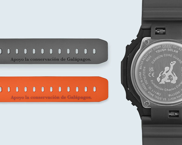 Casio G-SHOCK x CHARLES DARWIN FOUNDATION GAB2100DF-1A Black Watch - Shop at Altivo.com