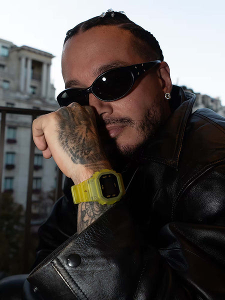 Casio G-SHOCK x J BALVIN 'MA G' Limited Edition Watch + Extra Band DWE5600JB-1A9 - Shop at Altivo.com