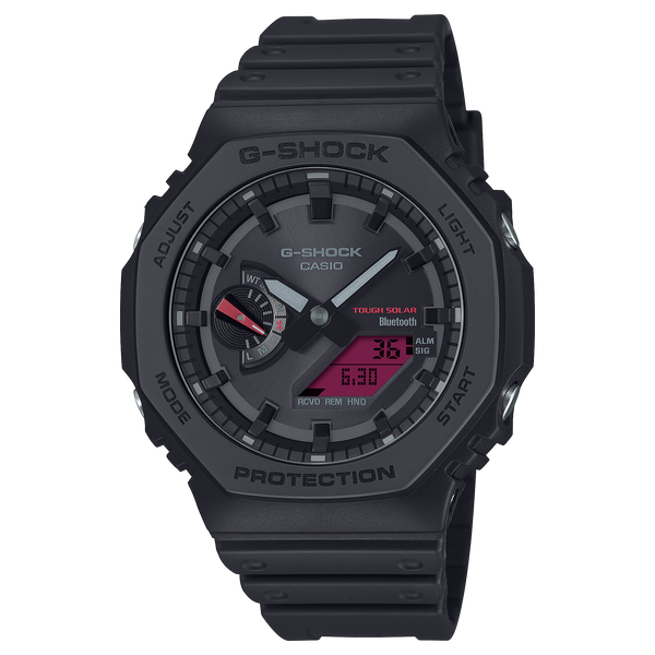 Casio G-Shock BLACK & BOLD SERIES Ana-Digi Solar Bluetooth Watch GAB2100BBR-1A - Shop at Altivo.com
