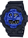Casio G-Shock "Blue Paisley" Series Ana-Digi Mens Watch GA700BP-1A - Shop at Altivo.com
