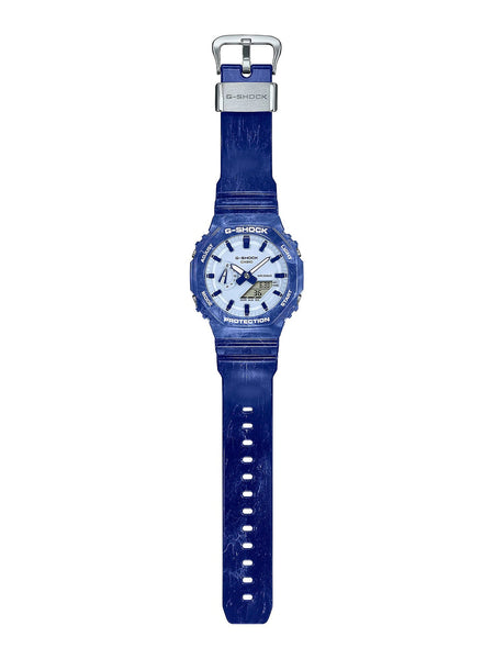 Casio G-Shock "Blue and White Pottery" Series Mens Watch GA2100BWP-2A - Shop at Altivo.com