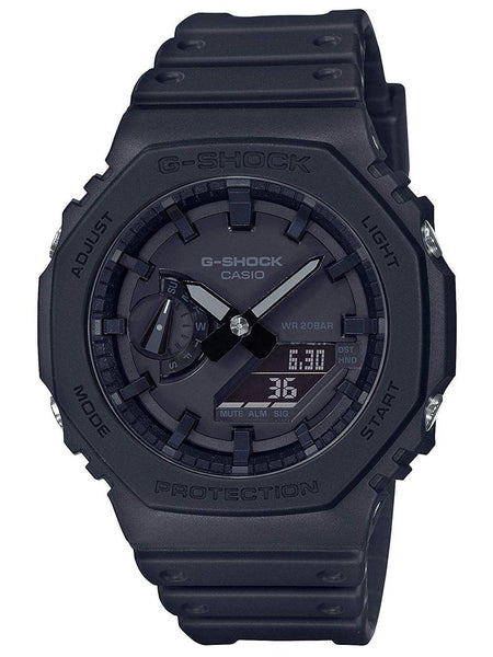 Casio G-Shock CARBON CORE Mens Ana-Digi All Black Mens Watch GA2100-1A1 - Shop at Altivo.com