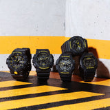 Casio G-Shock CAUTION YELLOW GA700CY-1A World Time Alarm Ana-Digi Mens Watch - Shop at Altivo.com