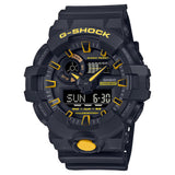 Casio G-Shock CAUTION YELLOW GA700CY-1A World Time Alarm Ana-Digi Mens Watch - Shop at Altivo.com