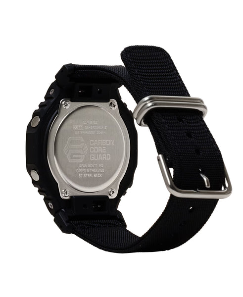 Casio G-Shock CORDURA STREET SMART All Black Ana-Digi Mens Watch GA2100BCE-1A - Shop at Altivo.com